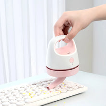 Load image into Gallery viewer, Handheld Rechargeable Desktop Vacuum Cleaner
