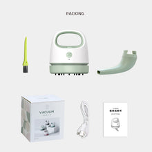 Load image into Gallery viewer, Handheld Rechargeable Desktop Vacuum Cleaner