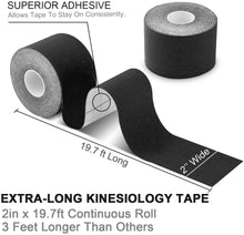 Load image into Gallery viewer, 6 Rolls Kinesiology Athletic Tape Set