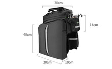 Load image into Gallery viewer, Large Capacity Carrier Bag, MTB Bike Rack Bag/Trunk Pannier