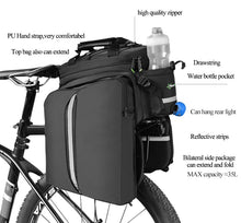 Load image into Gallery viewer, Large Capacity Carrier Bag, MTB Bike Rack Bag/Trunk Pannier