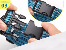 Load image into Gallery viewer, Adjustable Padded 3M Reflective Mesh Dog Collar