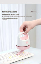 Load image into Gallery viewer, Handheld Rechargeable Desktop Vacuum Cleaner