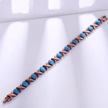 Load image into Gallery viewer, Arthritis and Joint Solid Copper Magnetic Therapy Bangle