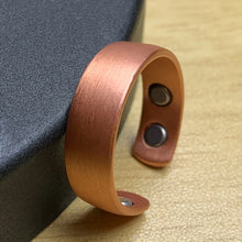 Load image into Gallery viewer, Adjustable Health Energy Magnetic Copper Ring (unisex)
