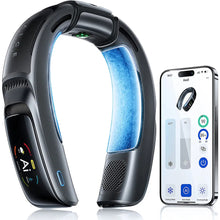 Load image into Gallery viewer, Portable Bladeless Personal Neck Fan