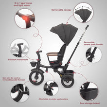 Load image into Gallery viewer, 7 in 1 Folding Stroller/Toddler Bike