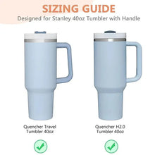 Load image into Gallery viewer, Silicone Snack Tray For Stanley 40 oz Tumbler with handle