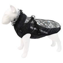Load image into Gallery viewer, Waterproof Large Winter Dog Coat With Harness