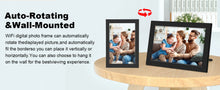 Load image into Gallery viewer, 10.1 inch WiFi Digital Touchscreen Photo Frame