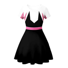 Load image into Gallery viewer, Gwen Spider Costume Dresses/T-shirt & Short