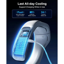 Load image into Gallery viewer, Portable Neck Air/Heat Smart Device