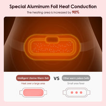 Load image into Gallery viewer, Portable Menstrual Pain Relief Heating Pad
