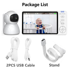 Load image into Gallery viewer, 5 Inch HD Wireless Baby Monitor With Camera