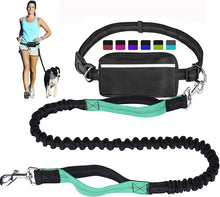 Load image into Gallery viewer, Hands Free Dog Leash with Zipper Pouch