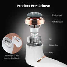 Load image into Gallery viewer, Rechargeable Pedicure Scrubber with 3 Heads