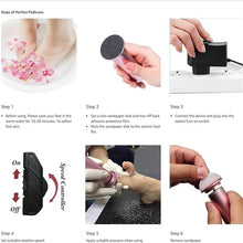Load image into Gallery viewer, Electronic Foot File Pedicure Sander
