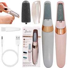 Load image into Gallery viewer, Rechargeable Electronic Foot File Pedicure Kit