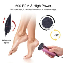 Load image into Gallery viewer, Electronic Foot File Pedicure Sander