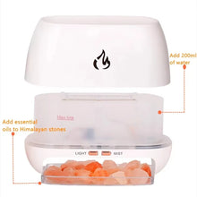 Load image into Gallery viewer, Himalayan Crystal Salt Stone Aroma Air Humidifiers