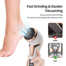 Load image into Gallery viewer, Rechargeable Pedicure Scrubber with 3 Heads