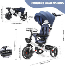 Load image into Gallery viewer, 5-in-1 Stroller/Toddler Tricycle