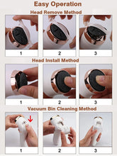 Load image into Gallery viewer, Rechargeable Pedicure Scrubber with 3 Heads