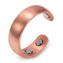Load image into Gallery viewer, Adjustable Health Energy Magnetic Copper Ring (unisex)
