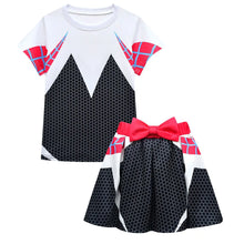 Load image into Gallery viewer, Gwen Spider Costume Dresses/T-shirt & Short
