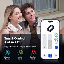 Load image into Gallery viewer, Portable Bladeless Personal Neck Fan