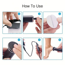 Load image into Gallery viewer, Electronic Foot File Pedicure Sander