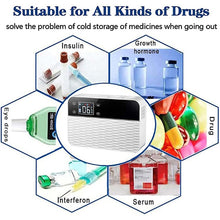 Load image into Gallery viewer, Portable Small Medication Cooler Case-USB Rechargeable