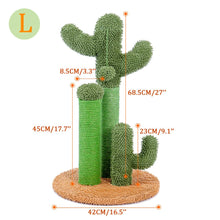 Load image into Gallery viewer, Cute Cactus or Mushroom Scratching post with Ball