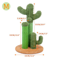 Load image into Gallery viewer, Cute Cactus or Mushroom Scratching post with Ball