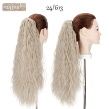 Load image into Gallery viewer, 12-26inch Claw Clip On Synthetic Ponytail Hair Extension - yourhealthandfitnessshop