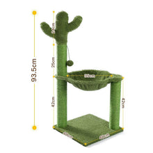 Load image into Gallery viewer, Cute Cactus or Mushroom Scratching post with Ball