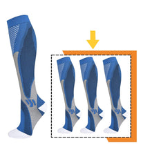 Load image into Gallery viewer, 3 Pairs Compression Socks Medical Nursing Sport Stockings - yourhealthandfitnessshop