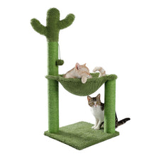 Load image into Gallery viewer, Cute Cactus or Mushroom Scratching post with Ball