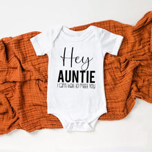 Load image into Gallery viewer, I Can&#39;t Wait To Meet You Baby Onsie
