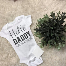 Load image into Gallery viewer, I Can&#39;t Wait To Meet You Baby Onsie
