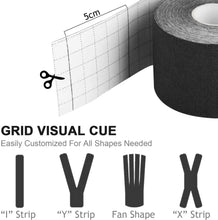 Load image into Gallery viewer, 6 Rolls Kinesiology Athletic Tape Set
