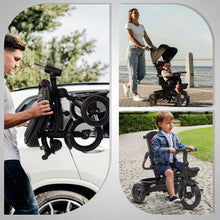 Load image into Gallery viewer, 7 in 1 Folding Stroller/Toddler Bike
