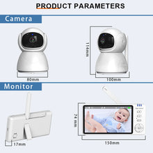 Load image into Gallery viewer, 5 Inch HD Wireless Baby Monitor With Camera
