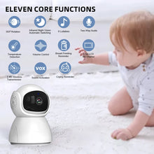 Load image into Gallery viewer, 5 Inch HD Wireless Baby Monitor With Camera
