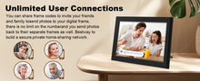 Load image into Gallery viewer, 10.1 inch WiFi Digital Touchscreen Photo Frame
