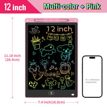 Load image into Gallery viewer, 8.5/10/12 Inch LCD Writing, Drawing, Doodle Board for Kids
