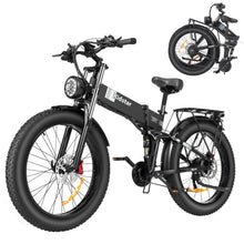 Load image into Gallery viewer, Foldable E-bike 26 inch 1500W
