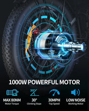 Load image into Gallery viewer, Foldable E-bike 26 inch 1500W
