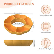 Load image into Gallery viewer, Silicone Snack Tray For Stanley 40 oz Tumbler with handle
