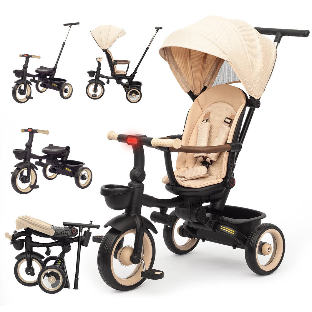 7 in 1 Folding Stroller/Toddler Bike